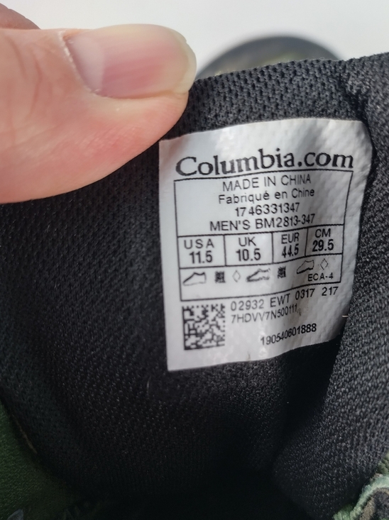 Columbia Titanium Techlite Men\'s Size 11.5 Outdoor Work Boots Weather Out Dry... main image 13